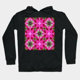 Valentine's Day pink rose pattern. Hoodie